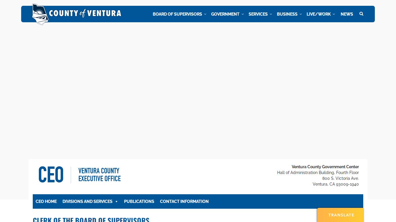 Research COB Public Records - Ventura County